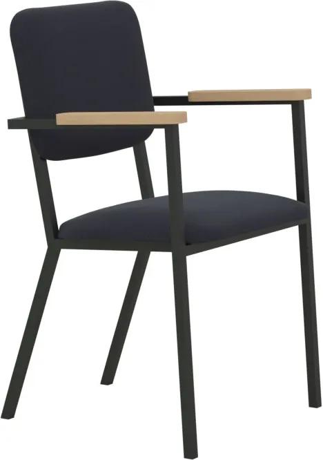 Studio HENK Co Armchair stoel met zwart frame Hallingdal 65 - 190