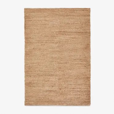 Rechthoekig Vloerkleed Van Jute En Katoen Nathaniel 160 X 230 Cm - Sklum