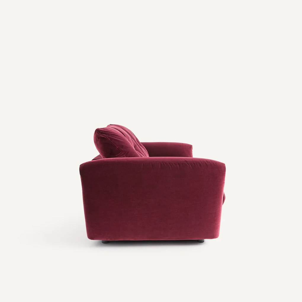 Omvormbare 3-zitsbank van fluweel Edgar