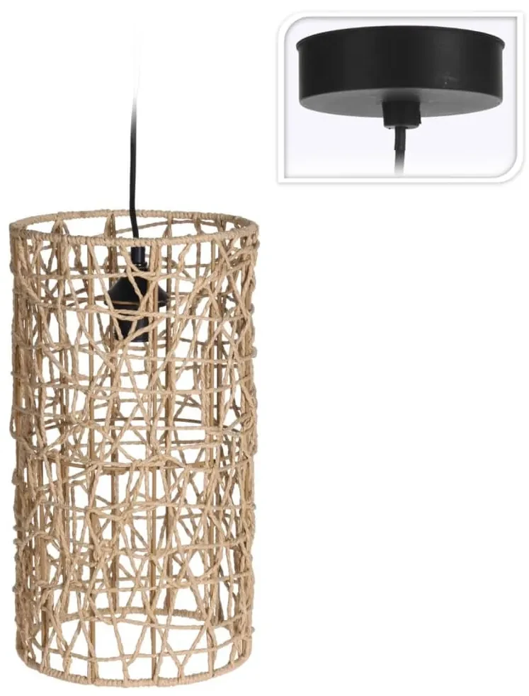 H&S Collection Hanglamp cilinder papier