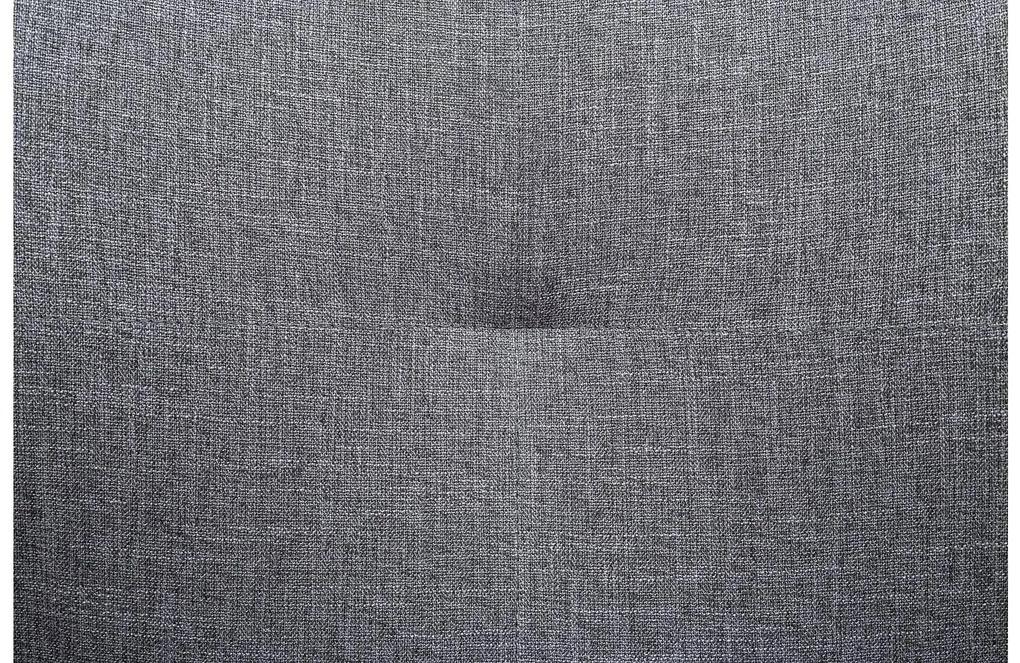 Goossens Excellent Eetkamerstoel Manzini grijs stof met armleuning, modern design