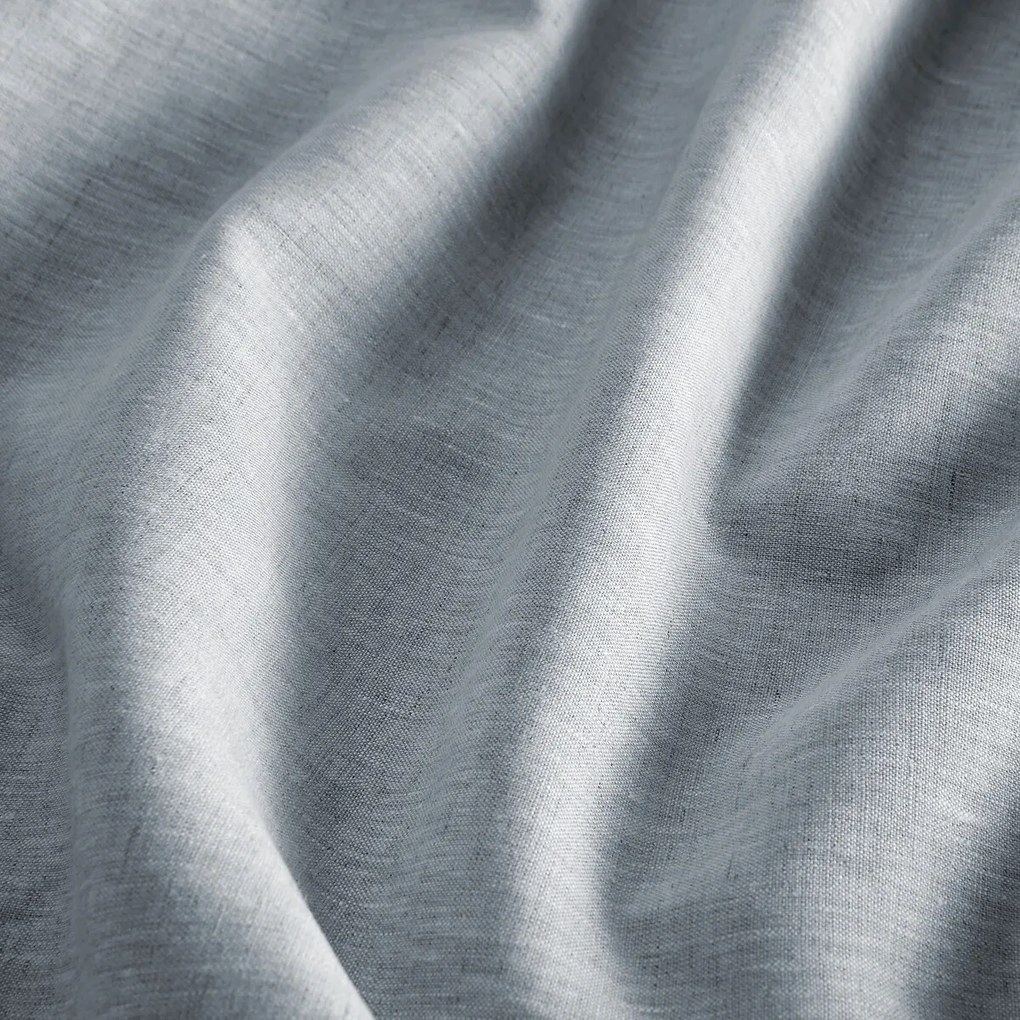 Verduisteringsgordijn van gewassen linnen, verborgen lipjes, Private