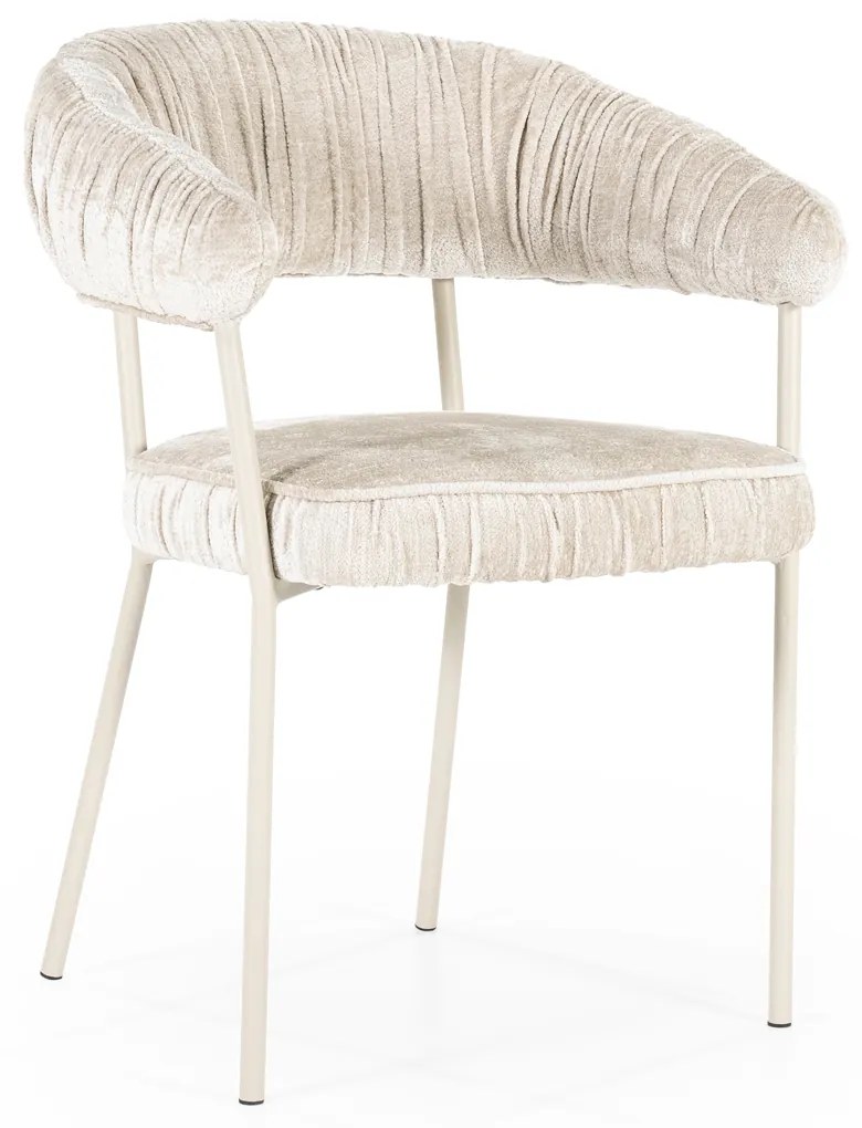 Eleonora Lizzy Eetkamerstoel Klassiek Design Beige