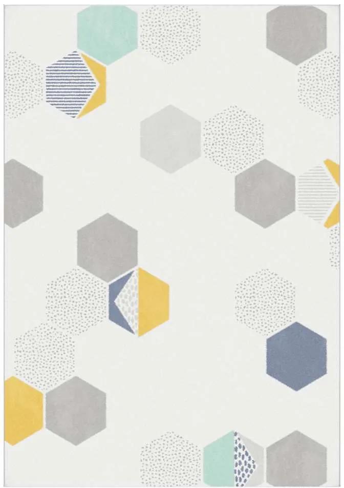 Vloerkleed Avenza - crème - 120x170 cm - Leen Bakker