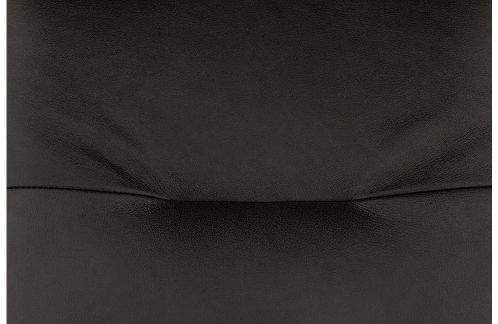 Goossens Excellent Eetkamerstoel Nica grijs leer met armleuning en Sledevoet,, modern design