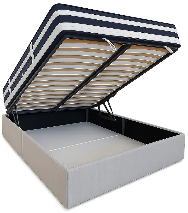 Kofferbed met opklapbare lattenbodem, Leona