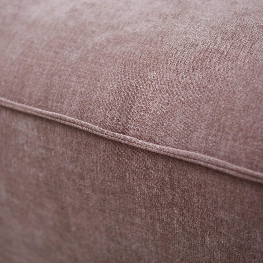 Bank Oud Roze Met Chaise Longue Rechts