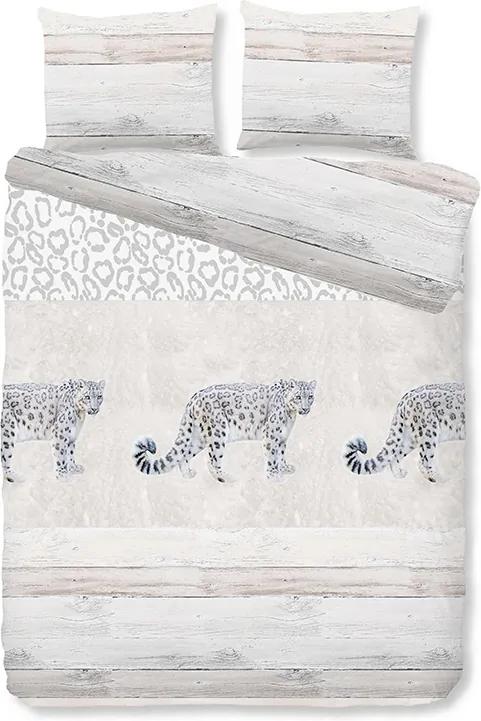 House Of Dreams Leopard - Grijs Lits-jumeaux (240 x 200/220 cm + 2 kussenslopen) Dekbedovertrek