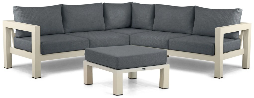 Hoek loungeset 5 personen Aluminium Taupe  Lifestyle Garden Furniture Luca
