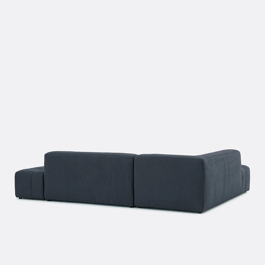 Hoekslaapbank links, fijne badstof, FANO