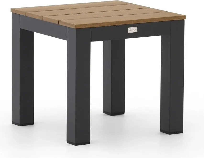 Bijzettafel tuin Bellagio  | Vierkant  | Tuintafel Polywood | 46x46cm | Kees Smit Tuinmeubelen