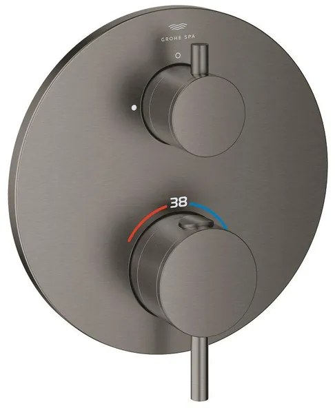 Grohe Atrio thermostatische afdekset z/omstel graphite geb. 24357AL0