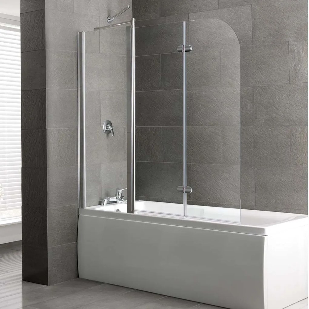 Eastbrook Voltente badwand 148x155cm chroom