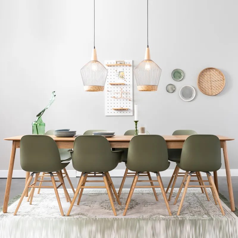 Zuiver Glimps Uitschuifbare Eettafel Retro 180-240cm