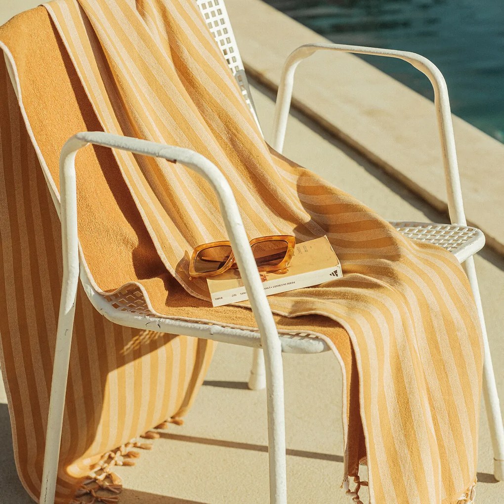 Fouta XL, voering in badstof 360 g/m2, Ischia