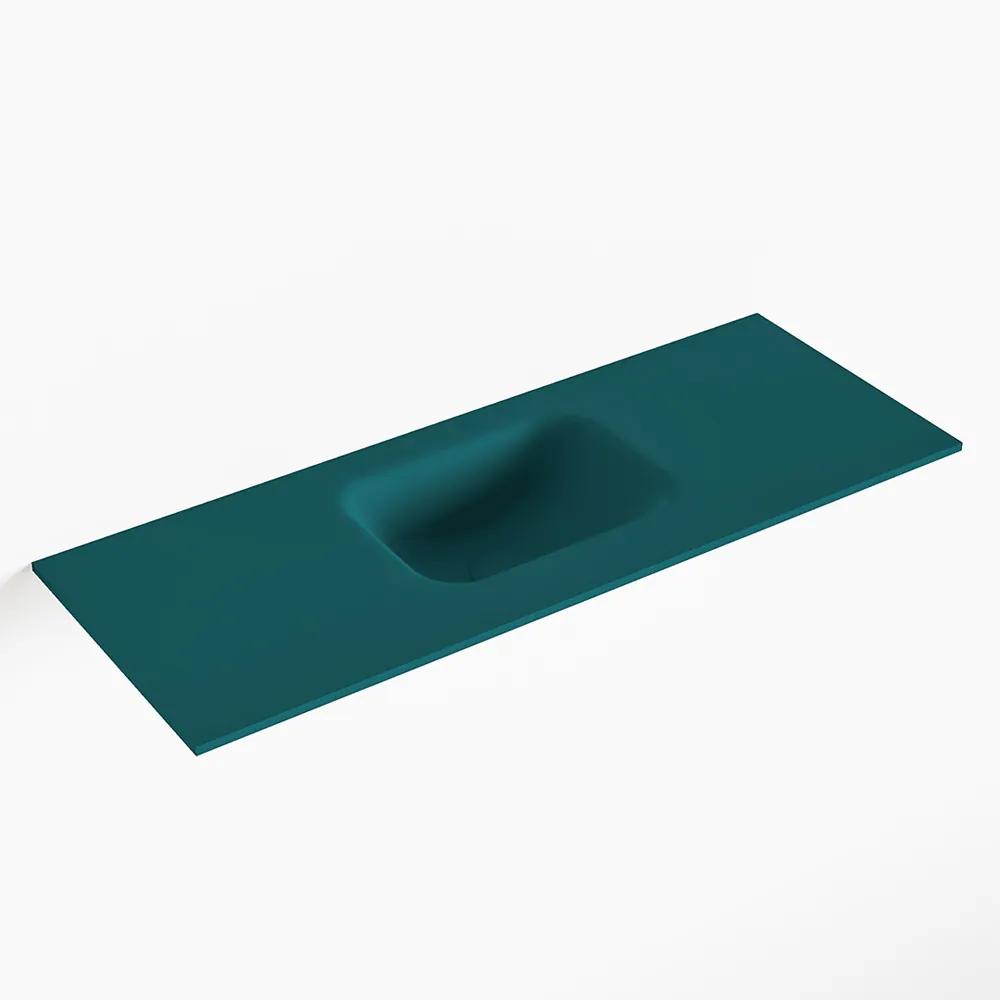 MONDIAZ LEX Smag solid surface inleg wastafel voor toiletmeubel 80cm. Positie wasbak midden