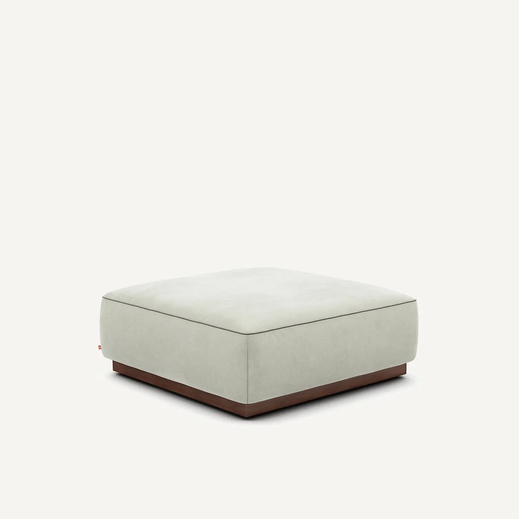 Voetensteun in stonewashed fluweel, JACOPO