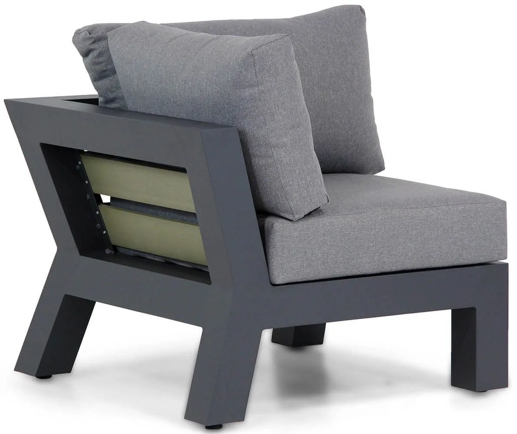 Hoek loungeset  Aluminium Grijs 5 personen Santika Furniture Santika Yovita