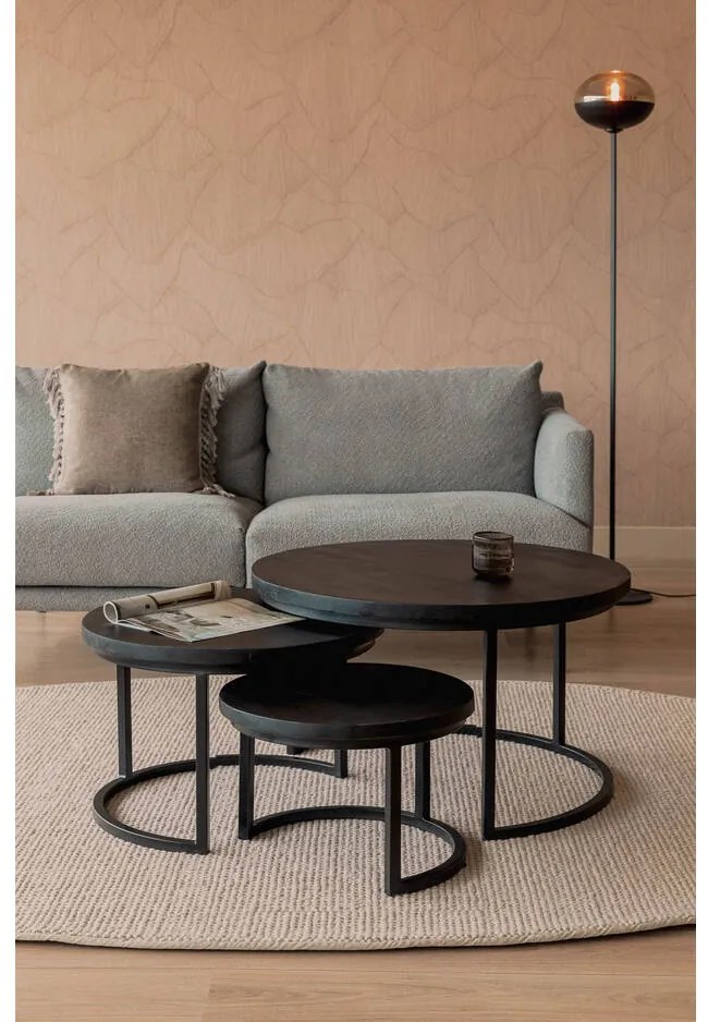 Goossens Salontafel Jelle Xl, Set van 3