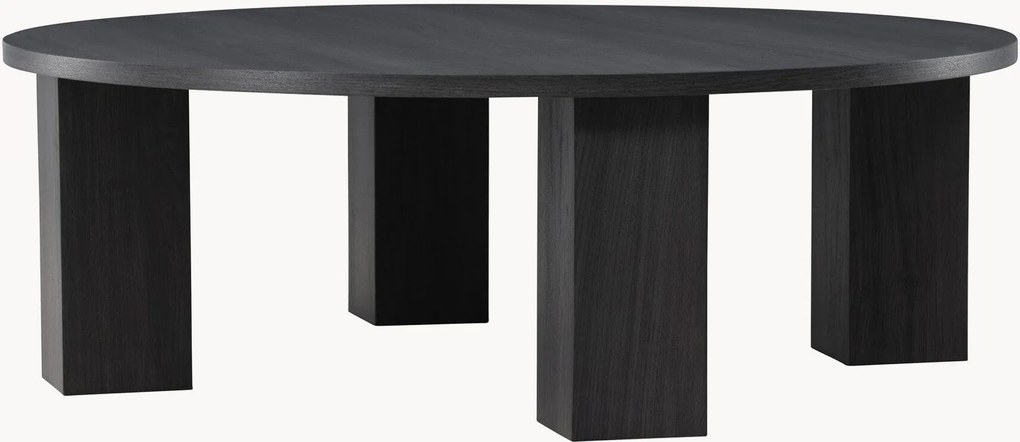 Ronde salontafel Juno met houtlook