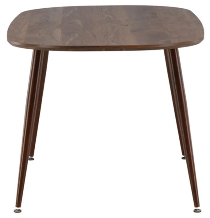 Ovale Minimalistische Houten Eettafel - 90 X 180cm.