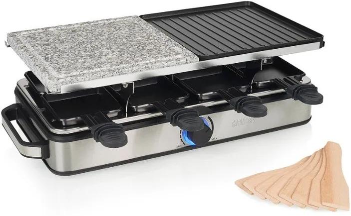 Princess Raclette 8 Stone and Grill Deluxe gourmetstel 162635