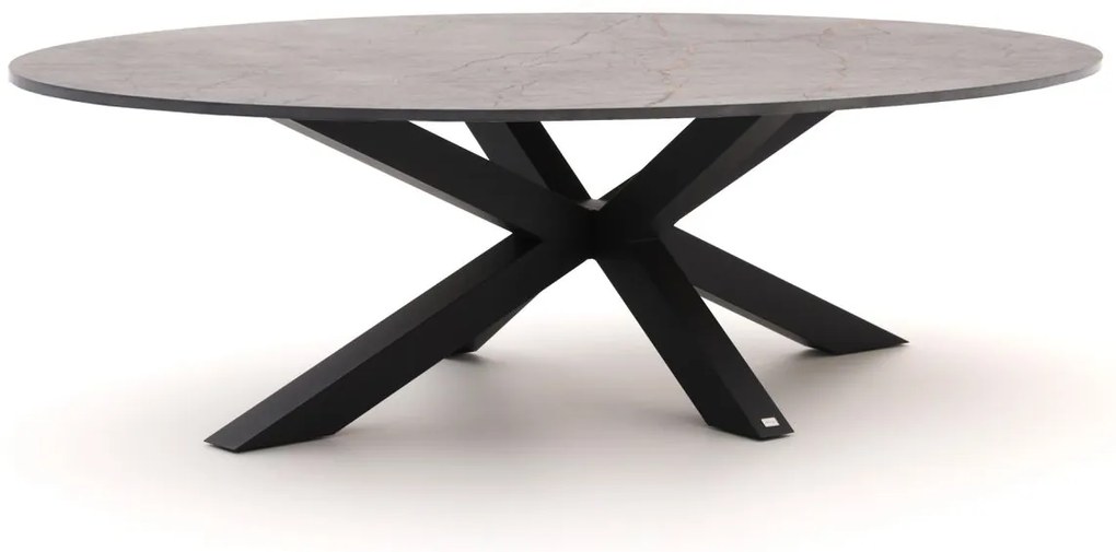 Tuin eettafel Bellagio  | Ovaal  | Tuintafel Dekton | 240x120cm | 6 personen | Kees Smit Tuinmeubelen