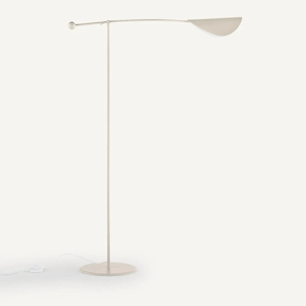 Leeslamp in grijs metaal, Funambule
