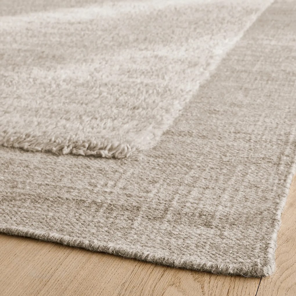 Vierkant wollen vloerkleed, XL, handgeknoopt, EDGI