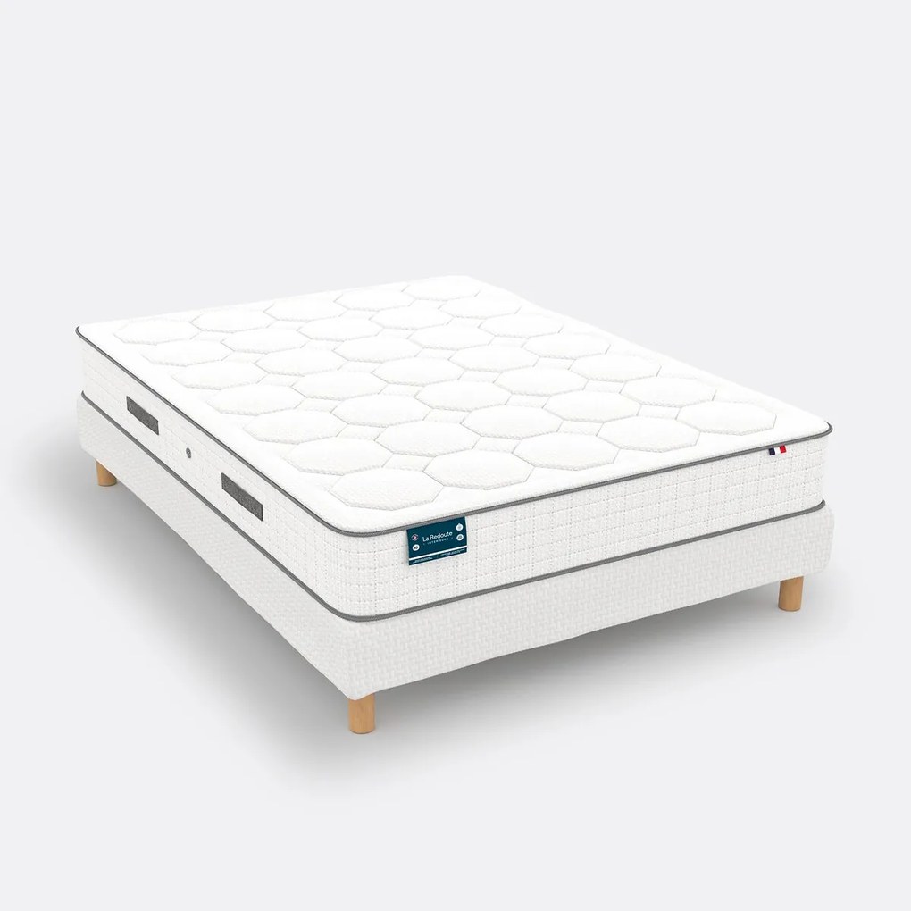 Koudschuim matras en traagschuim 22 cm, 7 zones