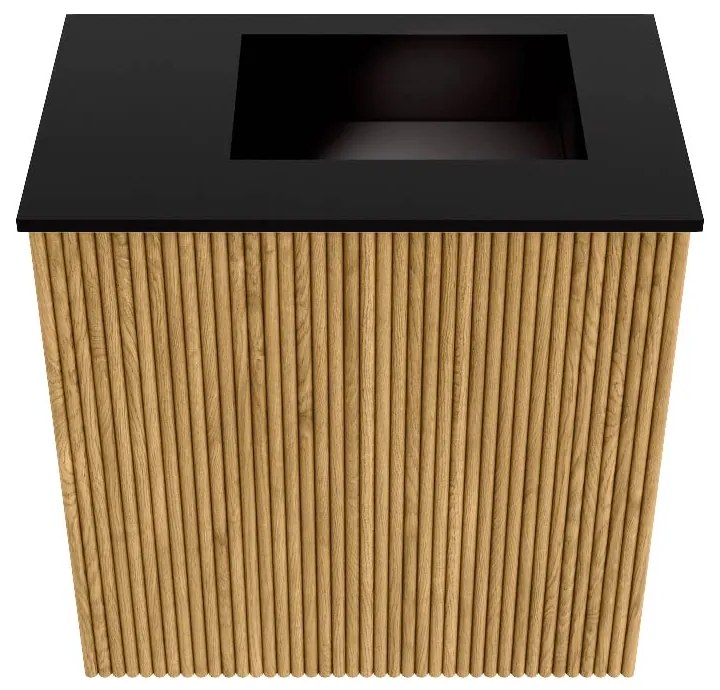 Mondiaz Joya 40cm toiletmeubel oak met wastafel faye rechts 1 kraangat urban