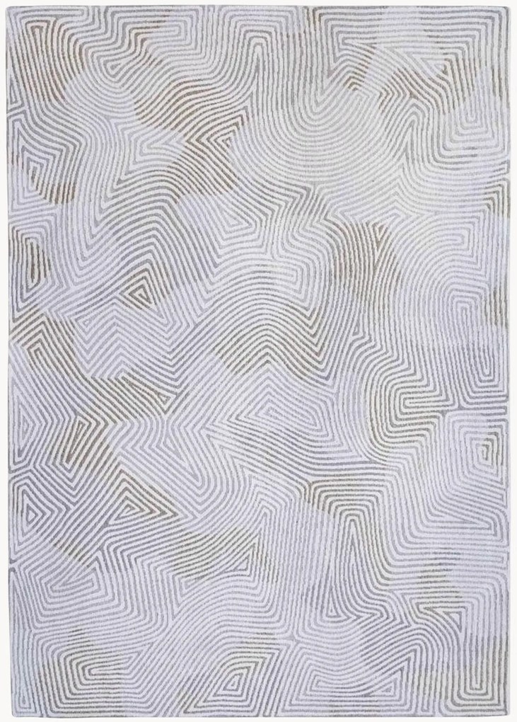 Wasbaar jacquard in- & outdoor vloerkleed Coral