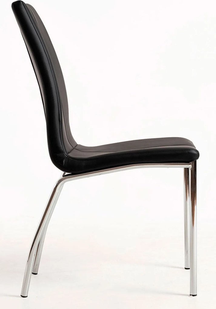 Set 4 Humi Kunstlederen Stoelen