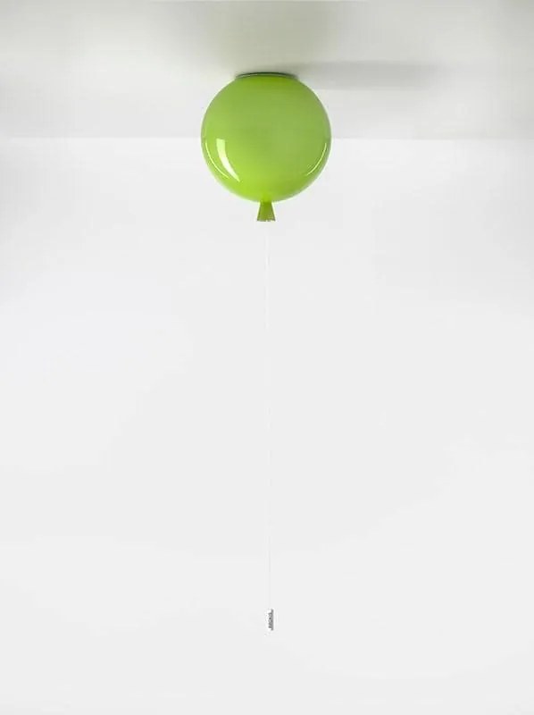 Brokis - Plafondlamp Memory Groen glanzend / Zilver Glas