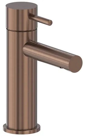 MAY Stilo Eenhendel wastafelmengkraan opbouw model S Geborsteld mat koper PVD 6800505