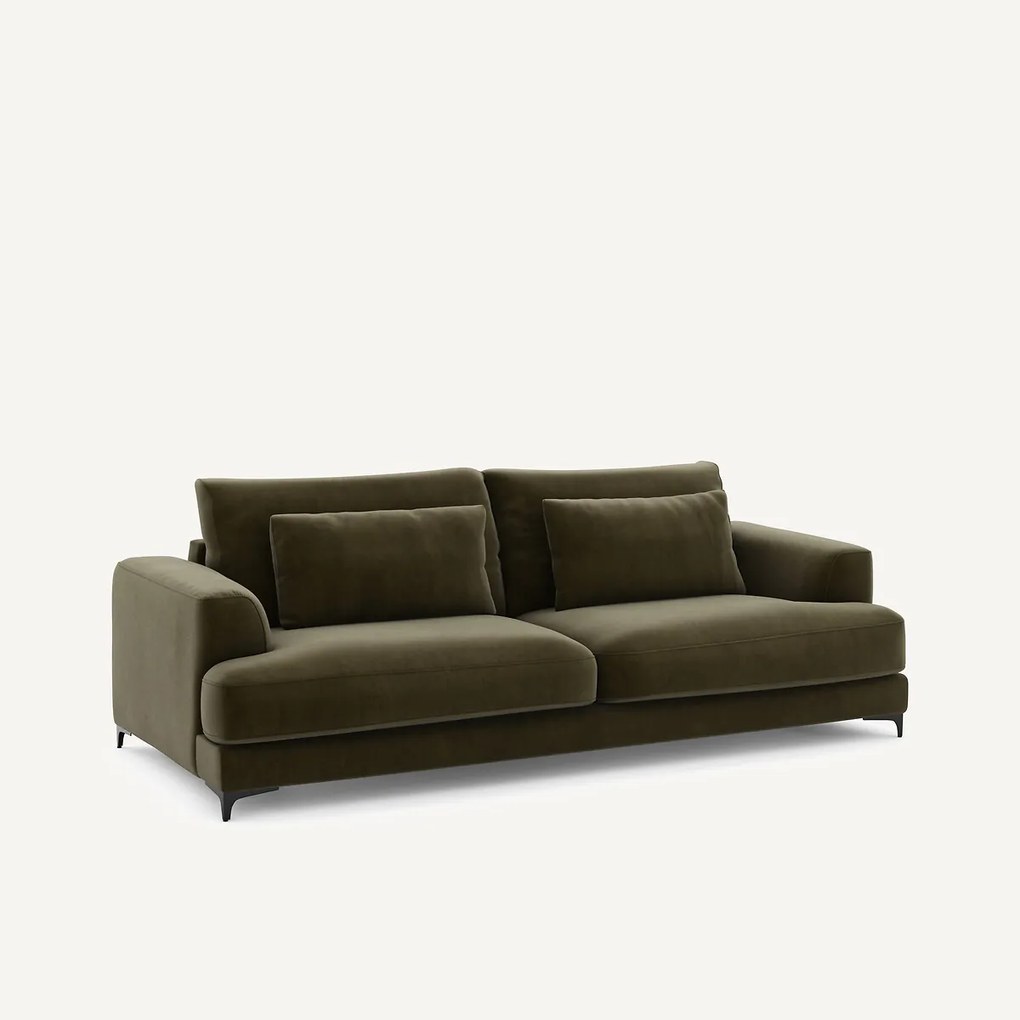 4-zits slaapbank fluweel, Marsile