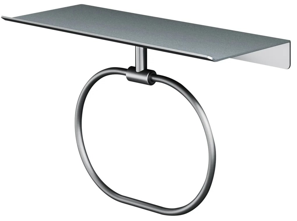 Hotbath &More handdoekring voor planchet RVS