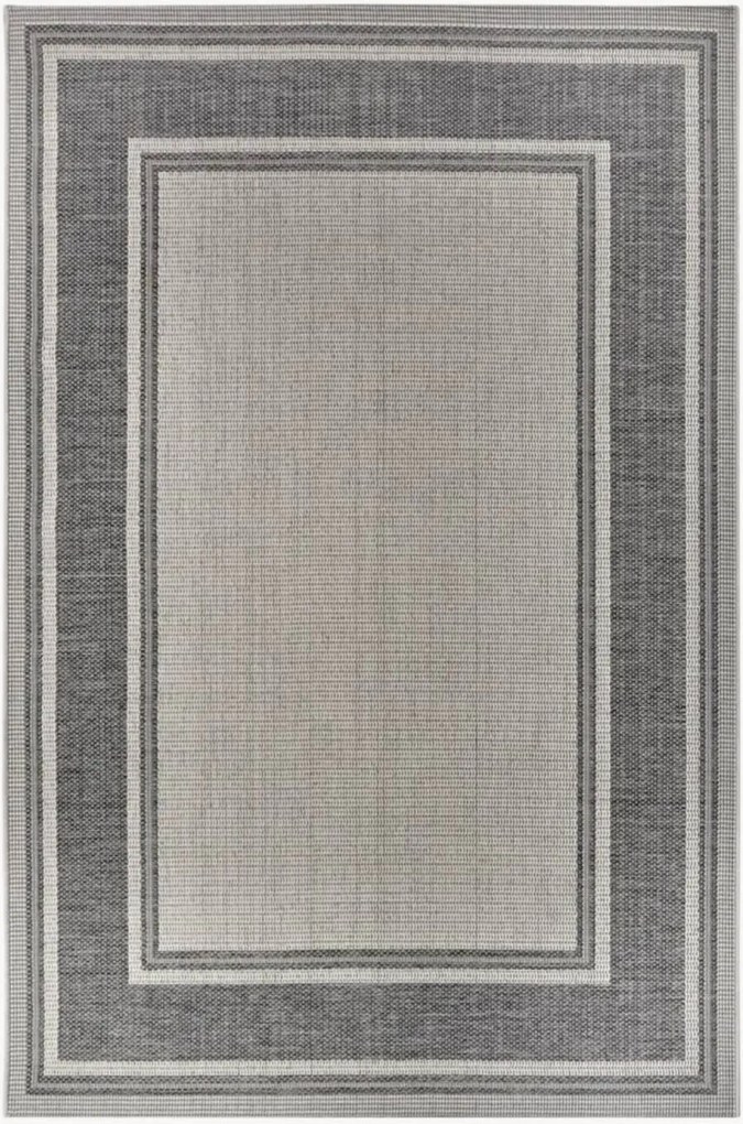 Laagpolig in- & outdoor vloerkleed Clyde Cast