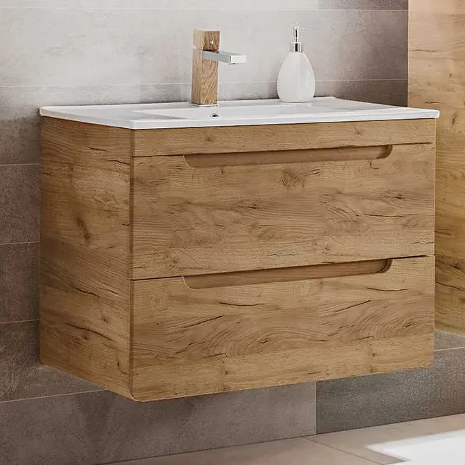 Ideal Standard Eurovit - Wastafelonderkast, 84x80x44 cm, 2 deuren, L/R