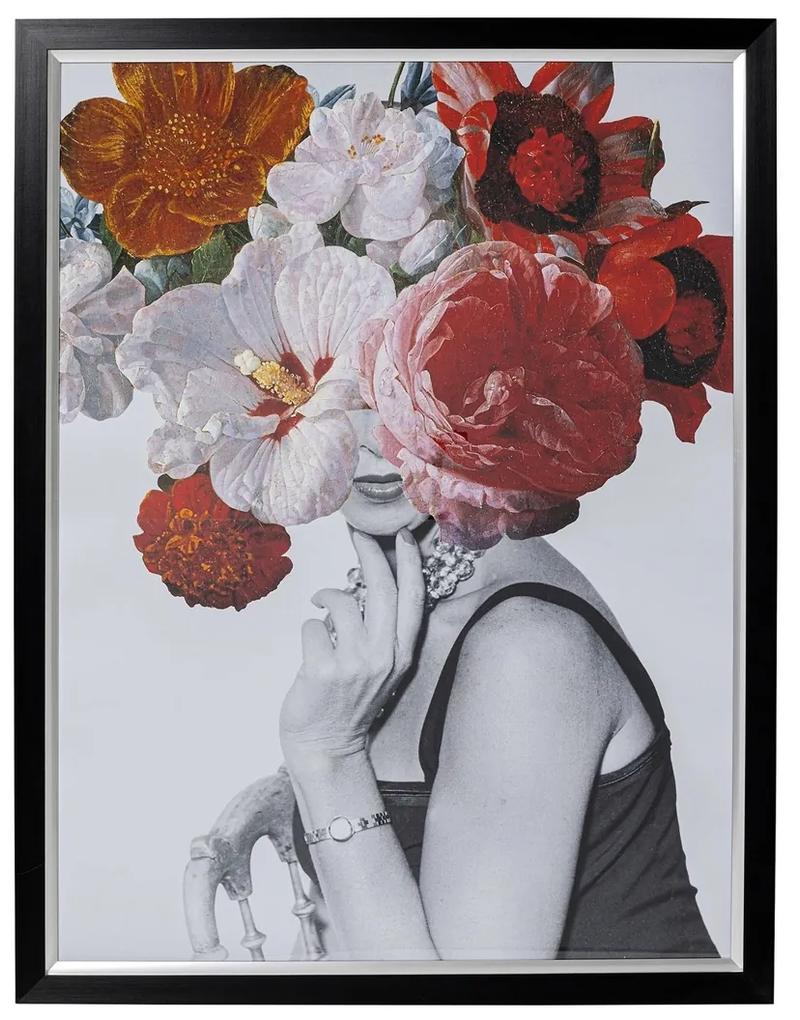 Kare Design Flower Lady Portret Met Bloemen
