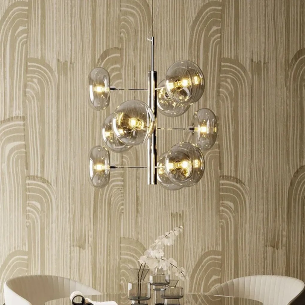 Unieke Hanglamp Chrome