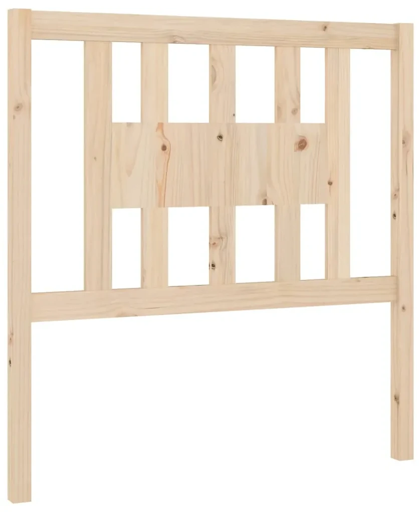 vidaXL Hoofdbord 96x4x100 cm massief grenenhout