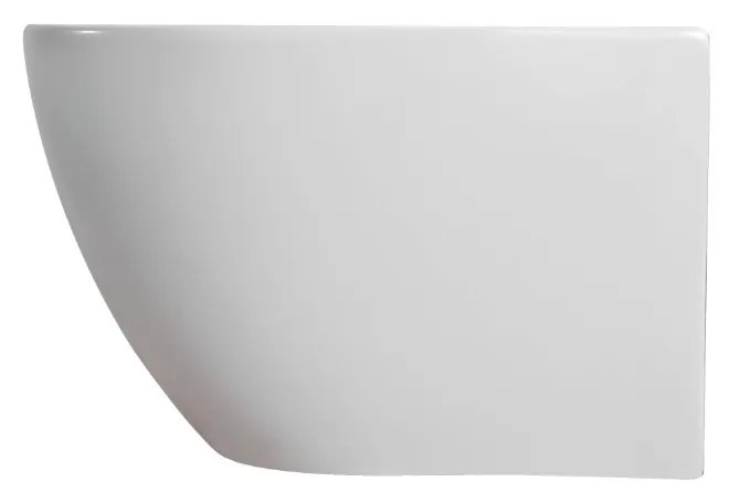 Sanigoods Pieter randloos toiletpot met bidetsproeier wit glans