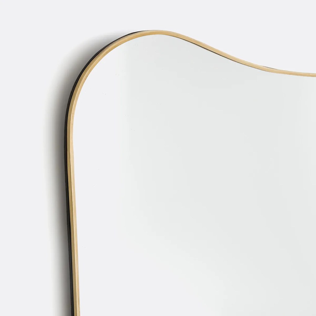 Spiegel in messing 90 x 65 cm, Uyova