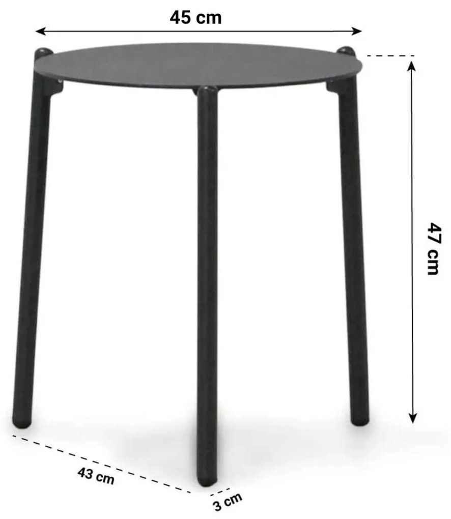 Tuinset 2 personen Outdoor textiel Grijs Lifestyle Garden Furniture Real/Pacific