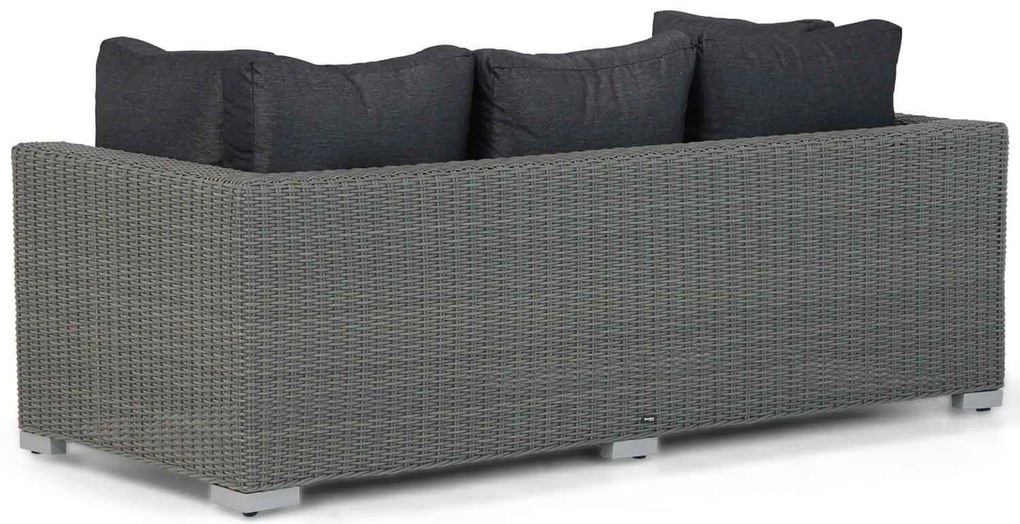 Stoel en Bank Loungeset 5 personen Wicker Grijs Garden Collections Toronto