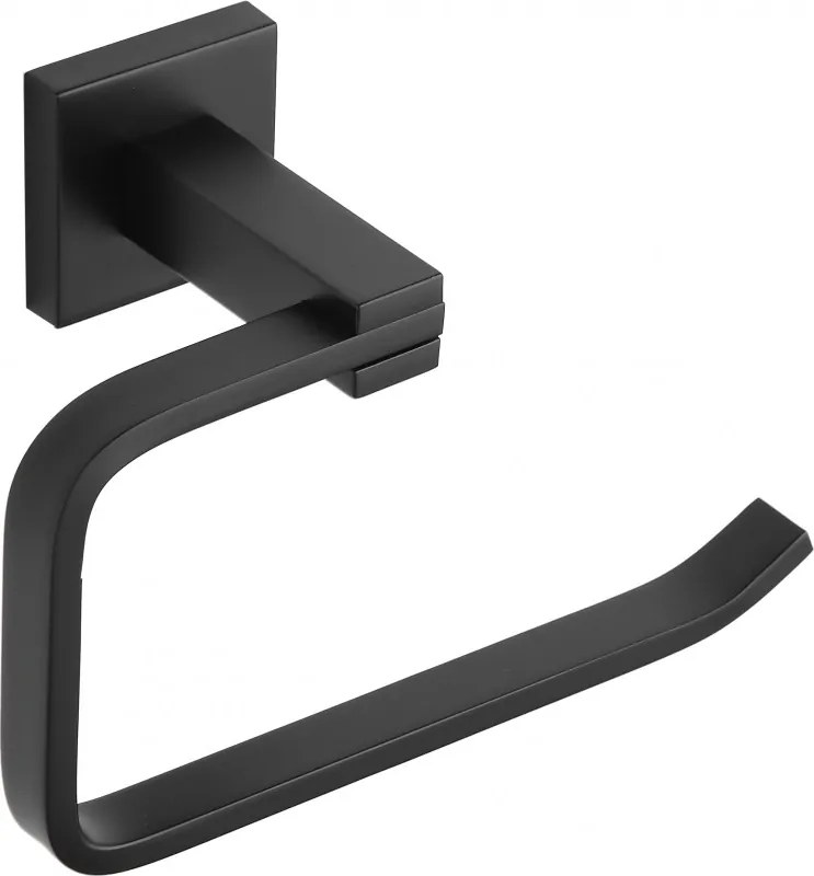 Mexen Vane toiletrolhouder, zwart - 7020933-70