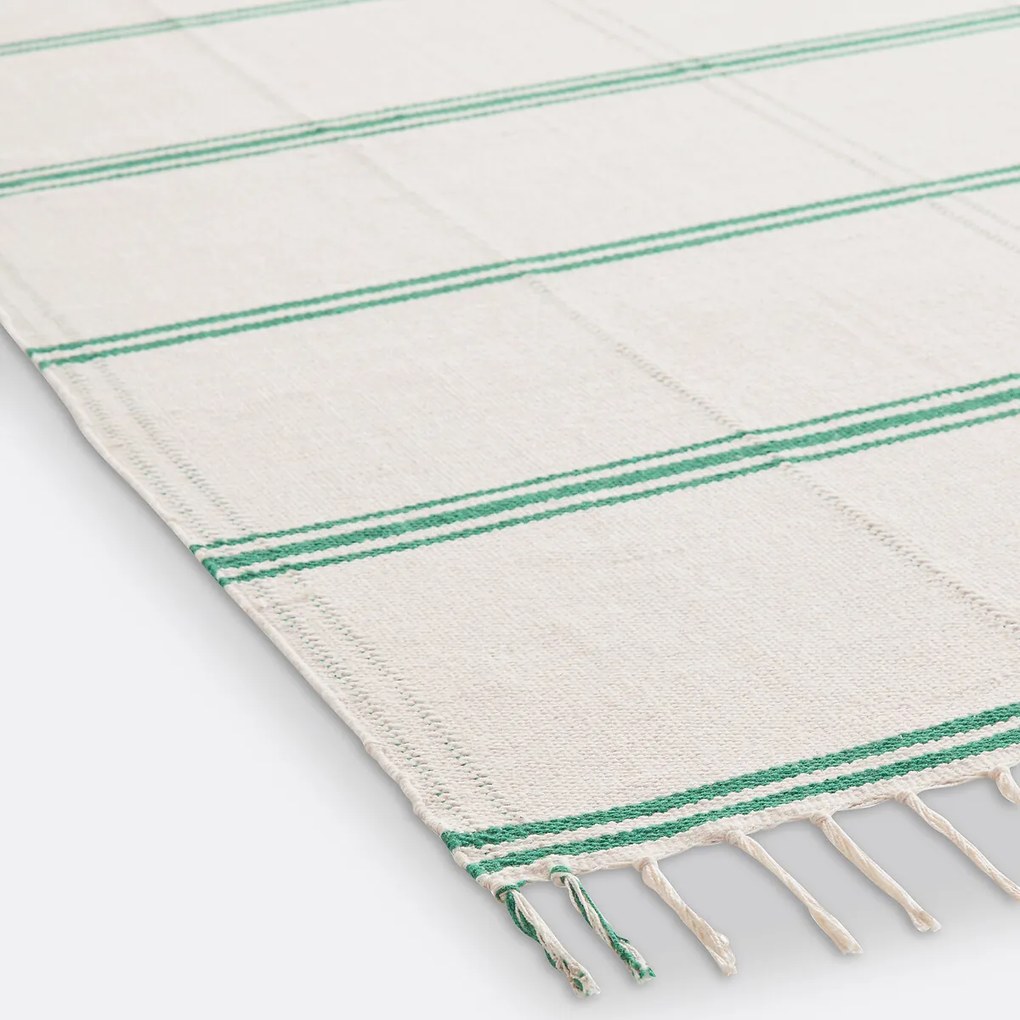 Vloerkleed 58% recycled katoen, Ravelo