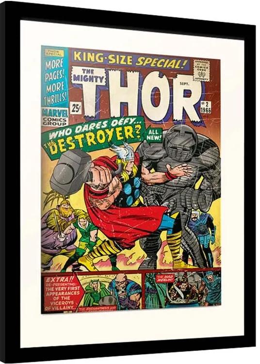 Ingelijste poster Marvel - Thor - King Size Special