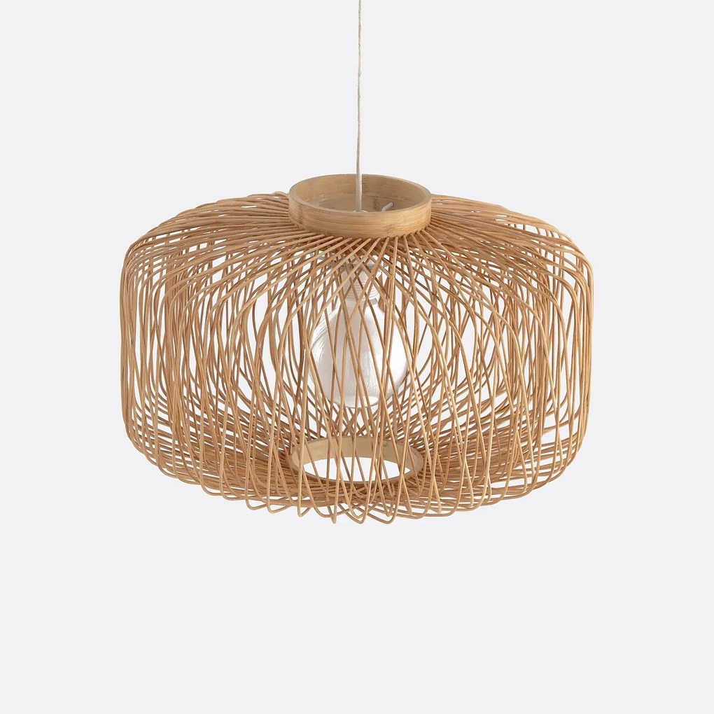 Hanglamp in bamboeØ44 cm, Yaku